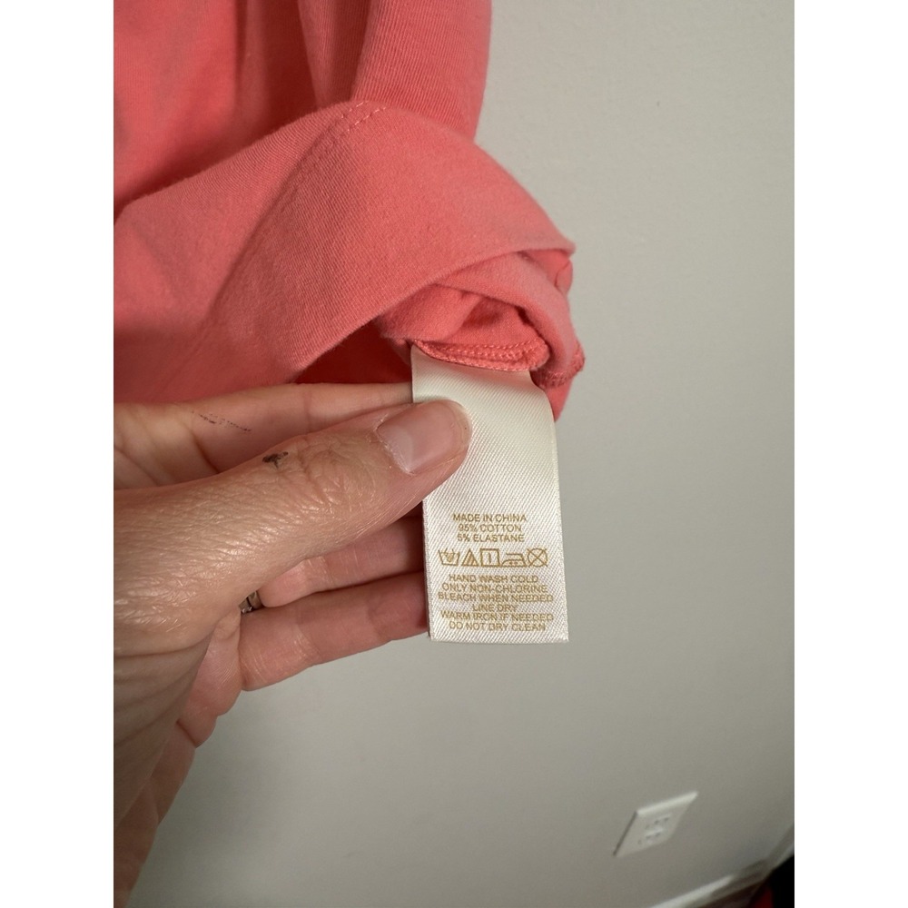 Kate Spade‎ Sz XL Classic Bow Tank Sleeveless Shirt Pink Preppy Barbie Luxe Chic - Picture 4 of 6